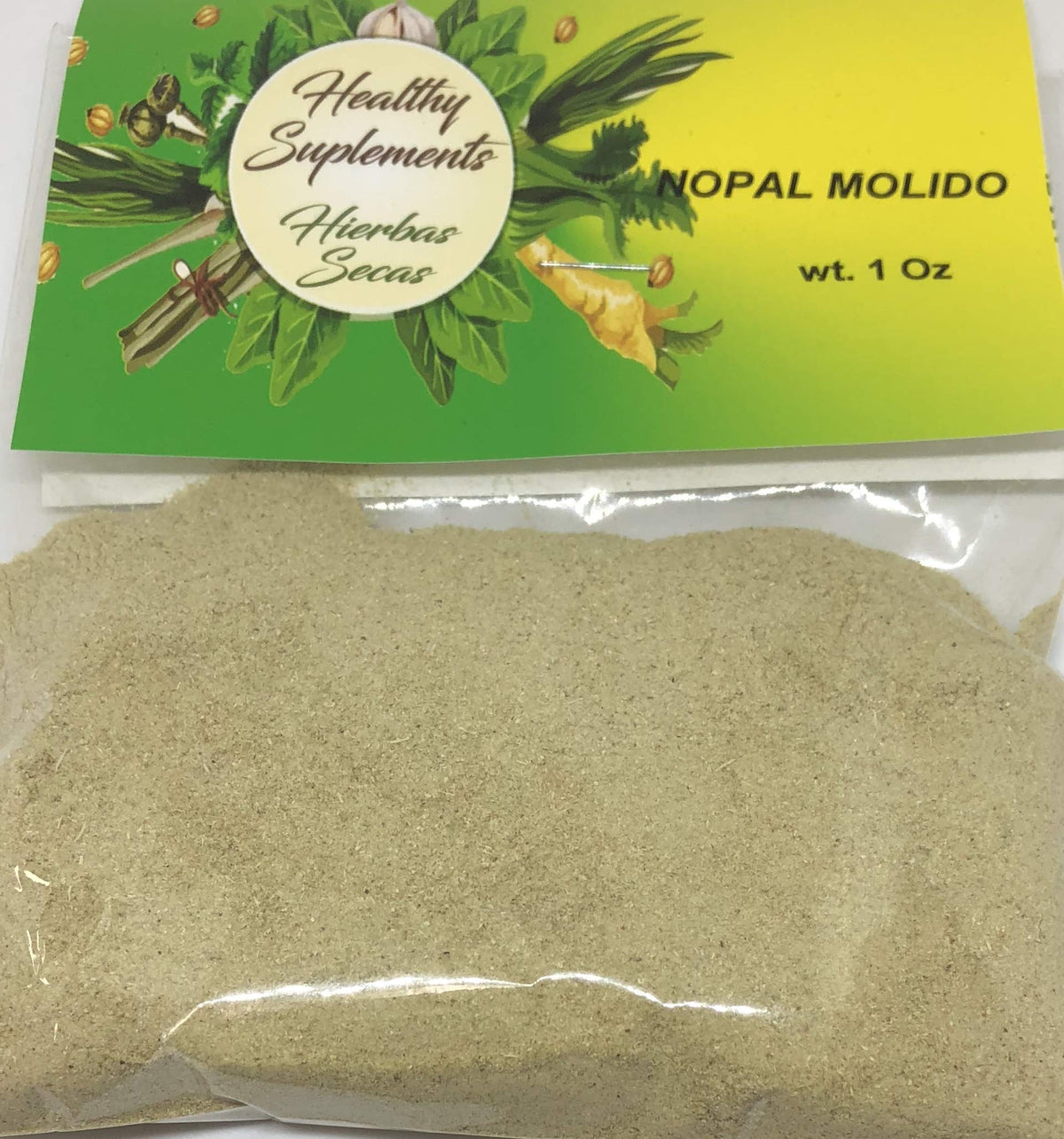 Healthy Supplements Nopal Deshidratado Powder - 1 oz