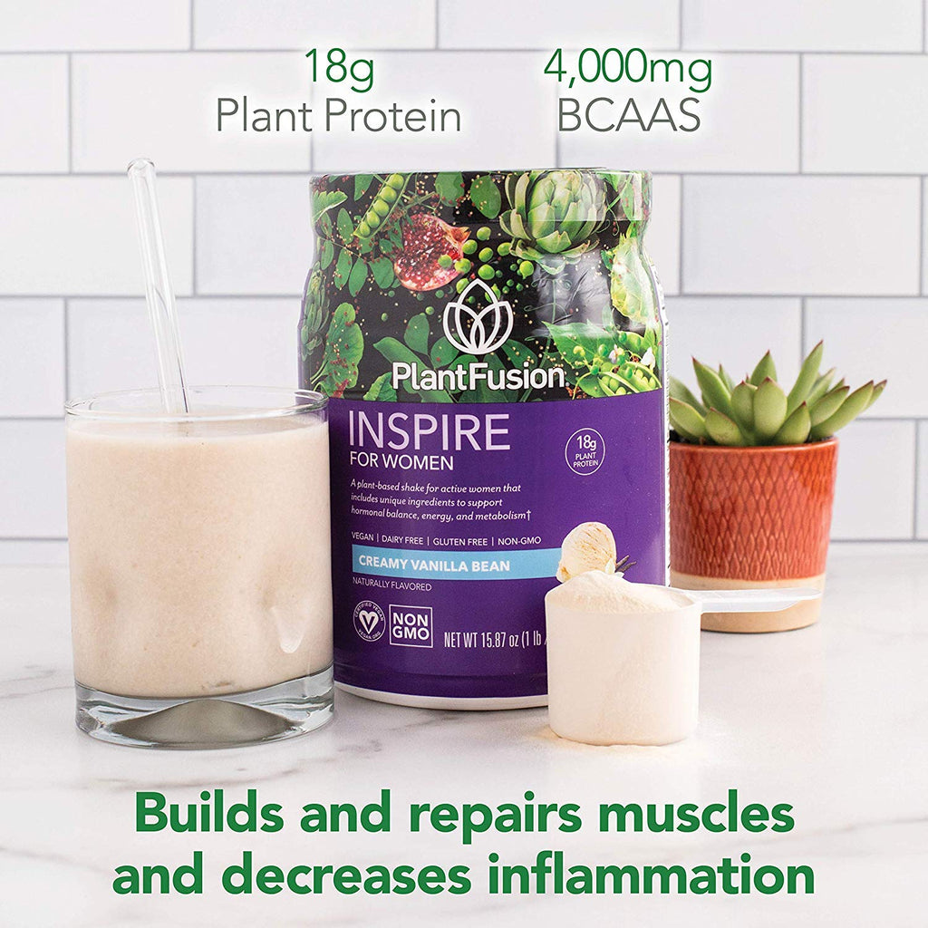 PlantFusion Inspire Plant Protein Powder for Women