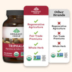 Organic India Triphala Capsules Digestive Support - 180 Capsules - image 6