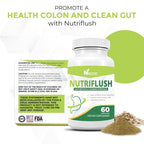 Generic NutriFlush Colon Support & Gut Cleanse Formula - 60 Capsules - image 5