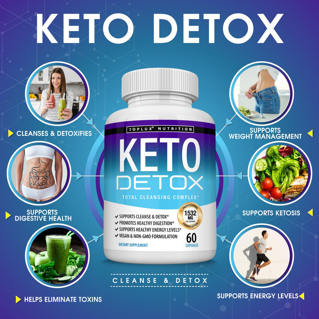 Toplux Keto Detox Pills Advanced Cleansing Extract