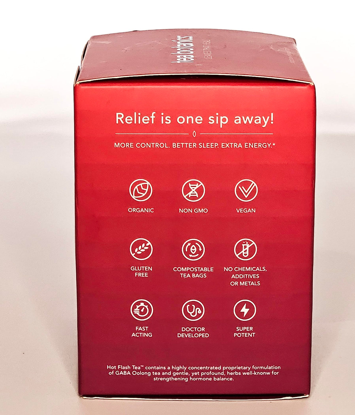 Tea Botanics Hot Flash Tea Organic Menopause Support - 15 Count - image 7