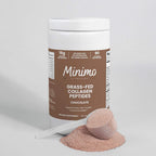 Minimo Nutrition Chocolate Grass-Fed Collagen Peptides Powder - 13.3 oz - image 8