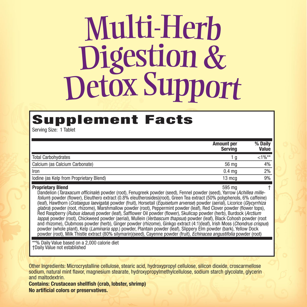 Nature's Secret Multi-Herb Digestion & Detox Support