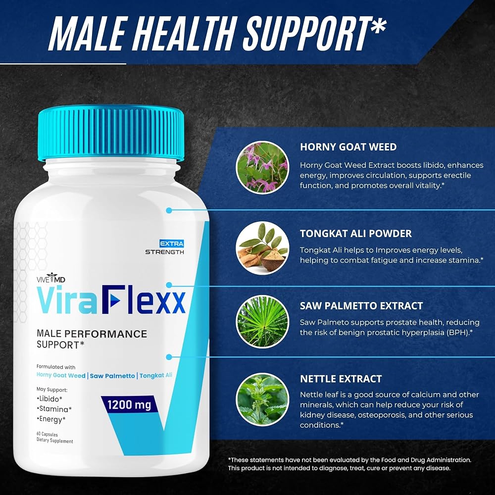 PureFight4U ViraFlexx for Men Dietary Supplement - 60 Capsules - image 7