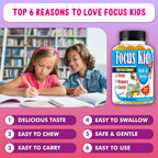 Celebrity LifeStyle Focus Kids Gummies for Attention & Concentration - 60ct - image 3