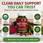 1 Body Beet Root Capsules 1360mg 20:1 Extract - 60 Capsules - image 10