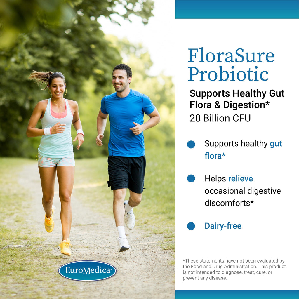 EuroMedica FloraSure Probiotic Gut Microbiome Balance - 30 Capsules - image 3
