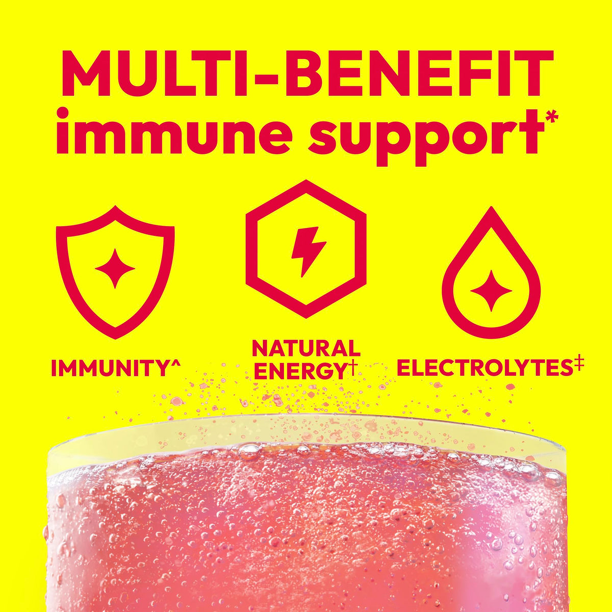 Emergen-C Vitamin C 1000mg Immune Support Strawberry Kiwi - 30 Packets - image 2