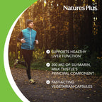 NaturesPlus Herbal Actives Milk Thistle - 60 Capsules - image 3