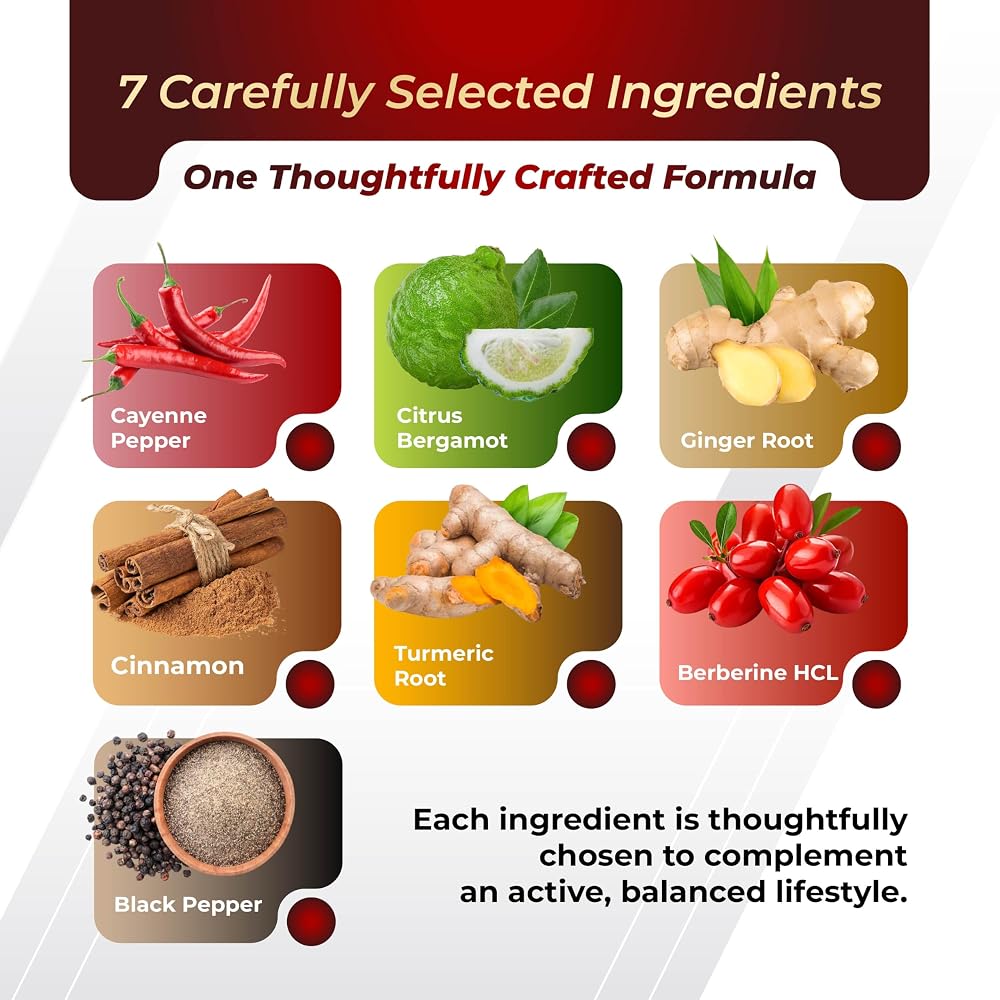 GriMed Cayenne Pepper Complex 7-in-1 with Ginger & Turmeric - 150 Capsules - image 5
