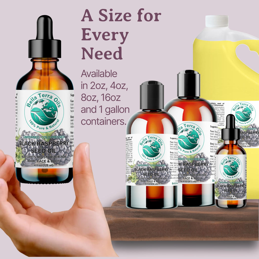 Bella Terra Oils Black Raspberry Seed Oil - 8 fl oz - image 9