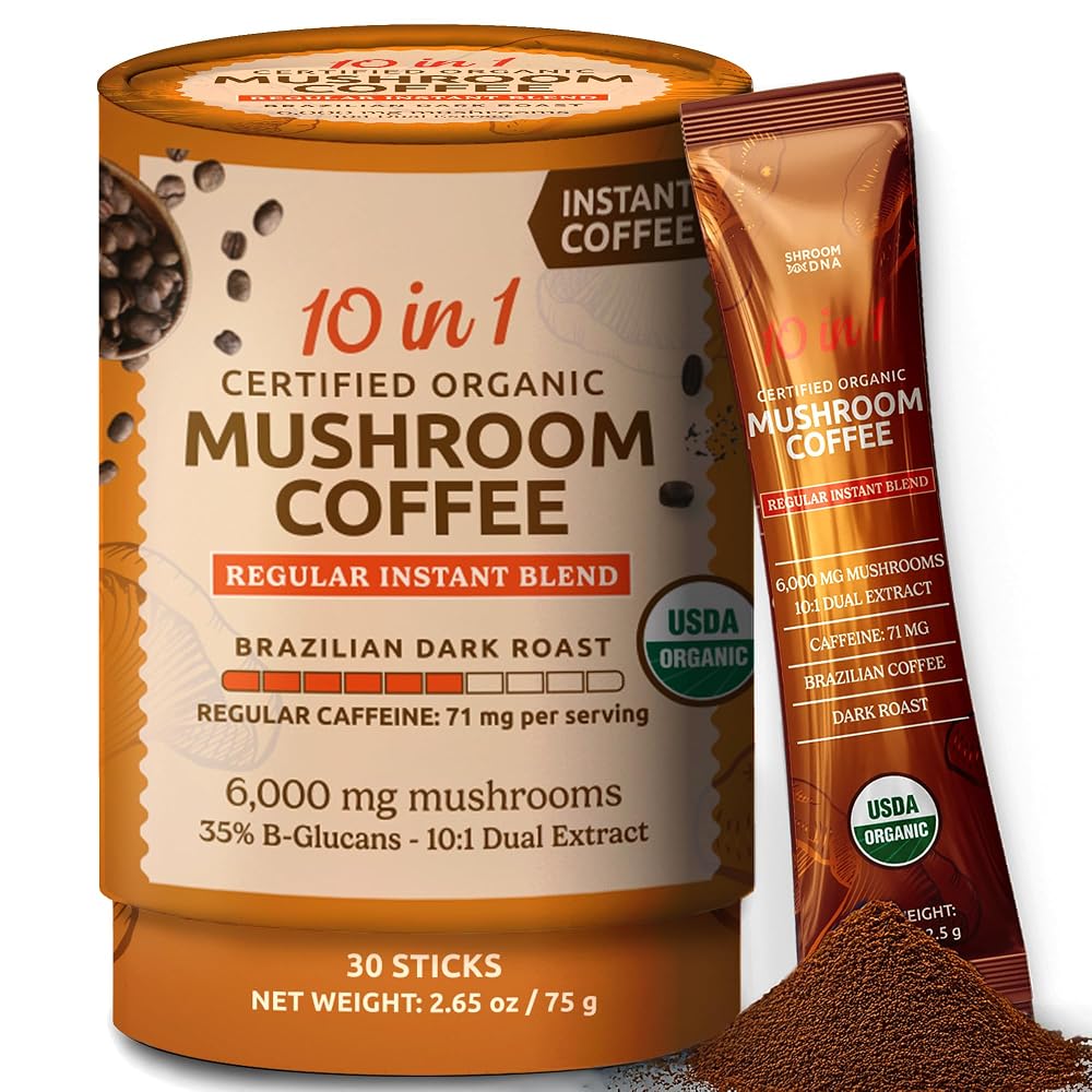MATCHA DNA ShroomDNA Organic Mushroom Coffee