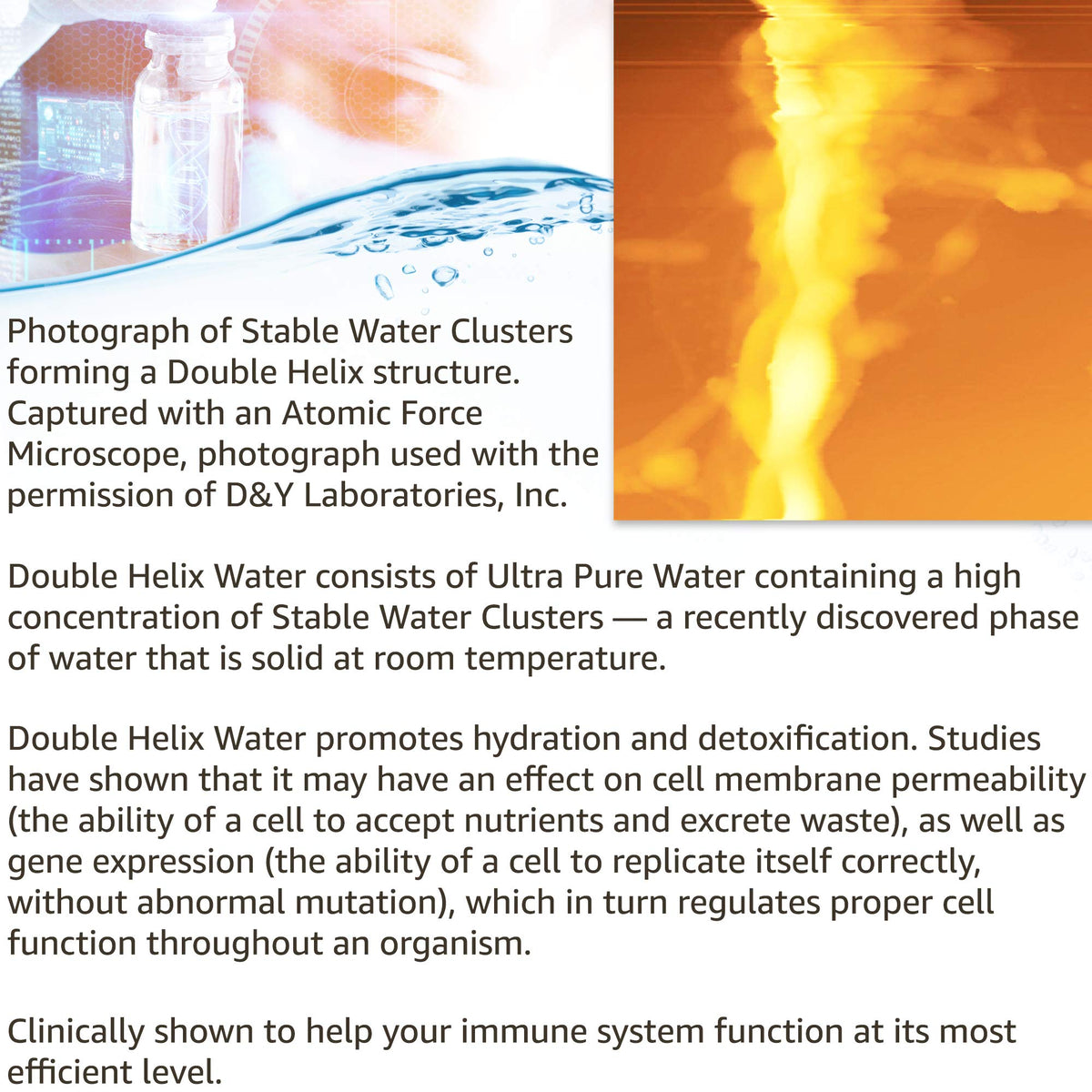Double Helix Water (15 ml) - Immune Support