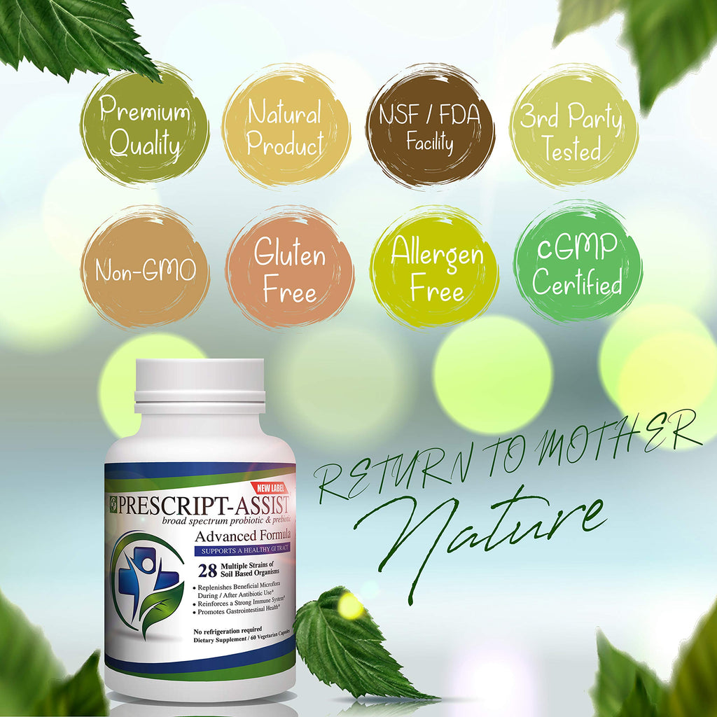 Prescript-Assist Soil-Based Probiotic with Pea Protein - 120 Capsules - image 3
