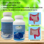 NoorHerbals SedaCrohn Herbal Supplement - 150 Capsules - image 3