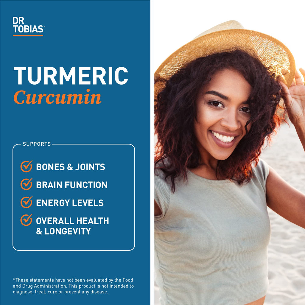 Dr. Tobias Turmeric Curcumin 1500 mg with BioPerine - 120 Capsules - image 5