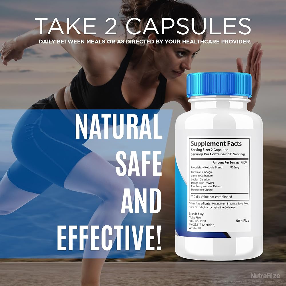 NutraRize Balanced Slim Capsules Keto ACV Weight Loss - 60 Capsules - image 6