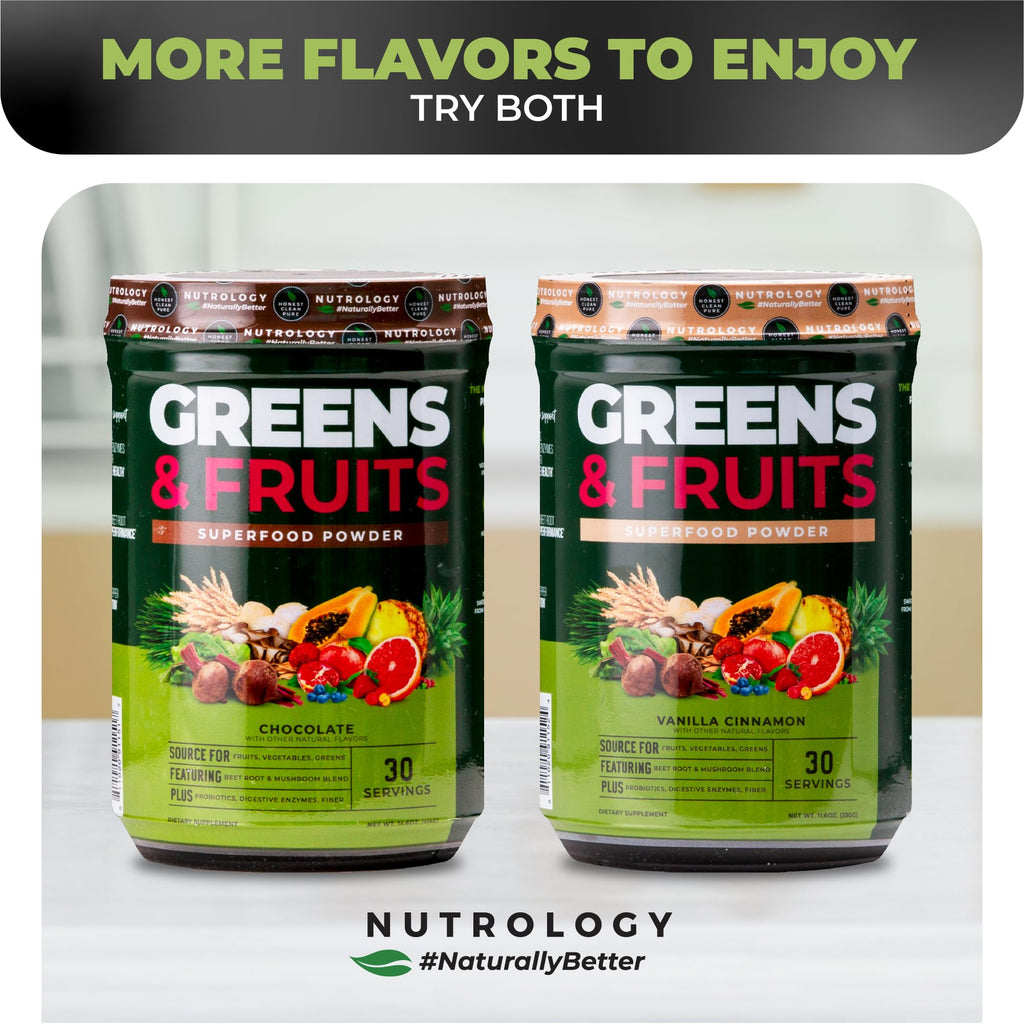 Nutrology Greens & Fruits-Naturally Sourced Fruits