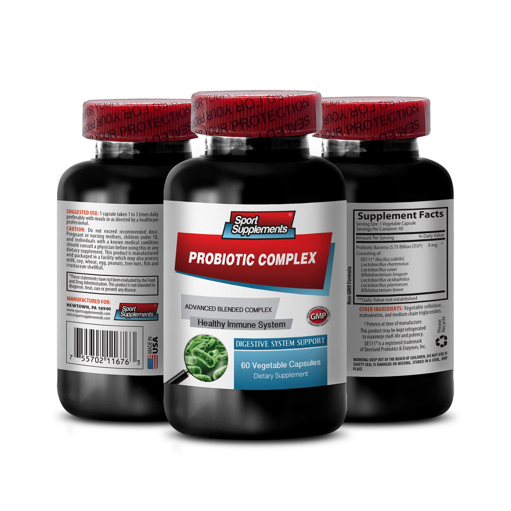 Sport Supplements Probiotic Advanced Blended Complex - 60 Capsules