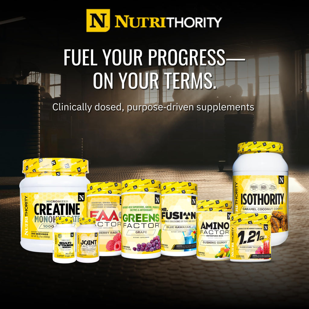 Nutrithority - Isothority Isolated Whey Protein Powder (25 Servings)