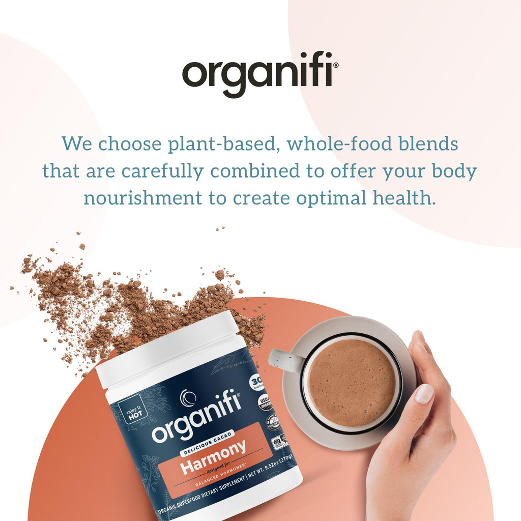 Organifi Harmony Women's Cacao Powder for Hormone Support - 30 Servings - image 8