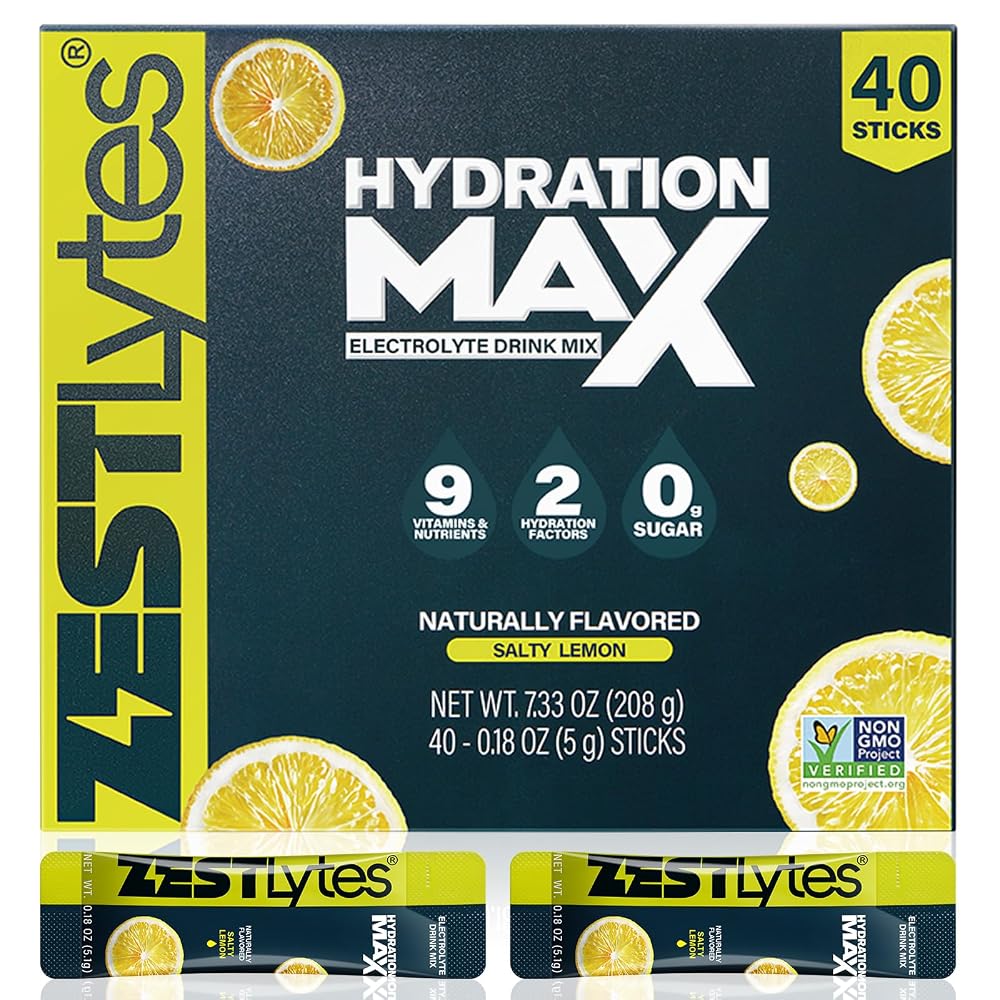 ZestLytes Electrolyte Hydration Packets