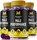 NutraRize MaxMen Male Gummies for Stamina & Drive - 180 Gummies