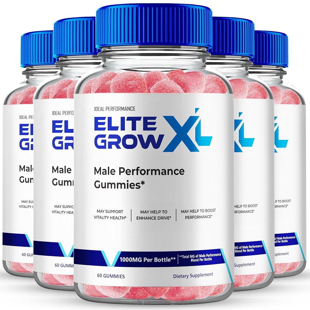 IDEAL PERFORMANCE Elite Grow XL Gummies for Men - 300 Count
