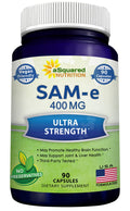 aSquared Nutrition SAM-e 400mg Supplement - 90 Capsules