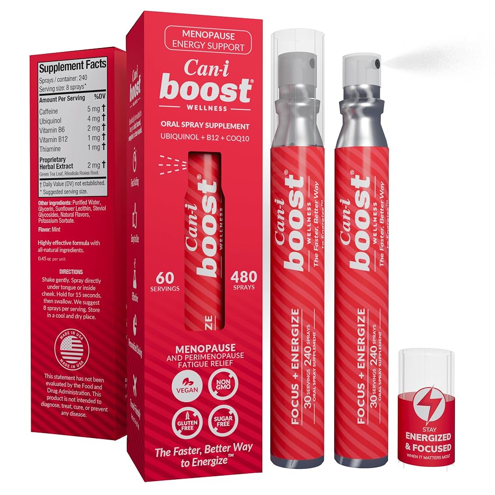 Cani Brands Feel Amazing Mental Clarity Spray for Menopause - 2 Pack