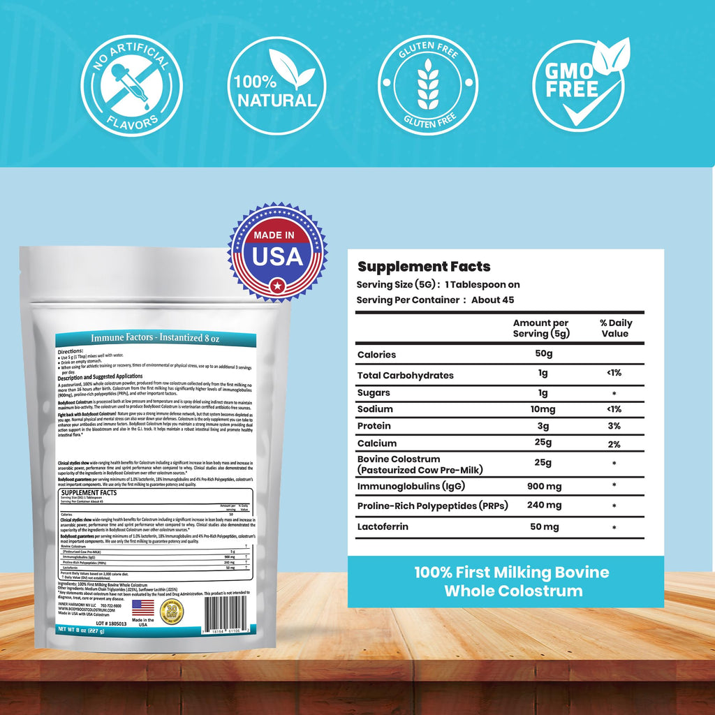 BodyBoost Colostrum Whole & Instantized