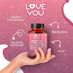 Love You Berberine Complex with Ceylon Cinnamon - 120 Vegan Capsules - image 3