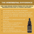 Surthrival Vitamin D3+K2 Daylight Concentrate - 0.5 oz - image 4