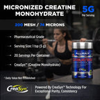 ALLMAX Creatine Monohydrate Powder Micronized Unflavored - 100 g - image 3