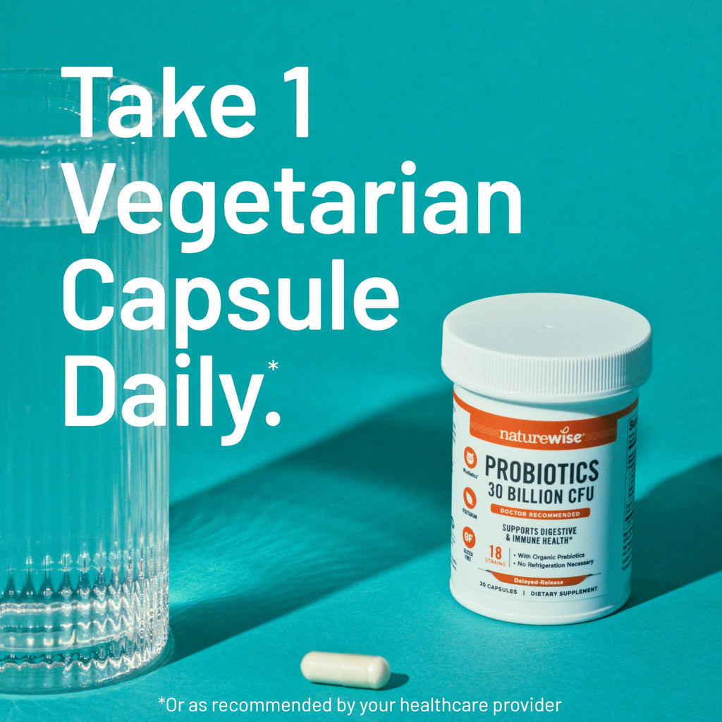NatureWise Max Probiotics 30 Billion CFU 18 Strains - 60 Capsules - image 11