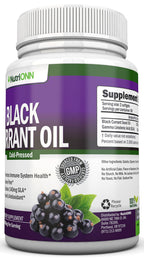 NutriONN Black Currant Oil 1000 mg - 180 Softgels - image 5