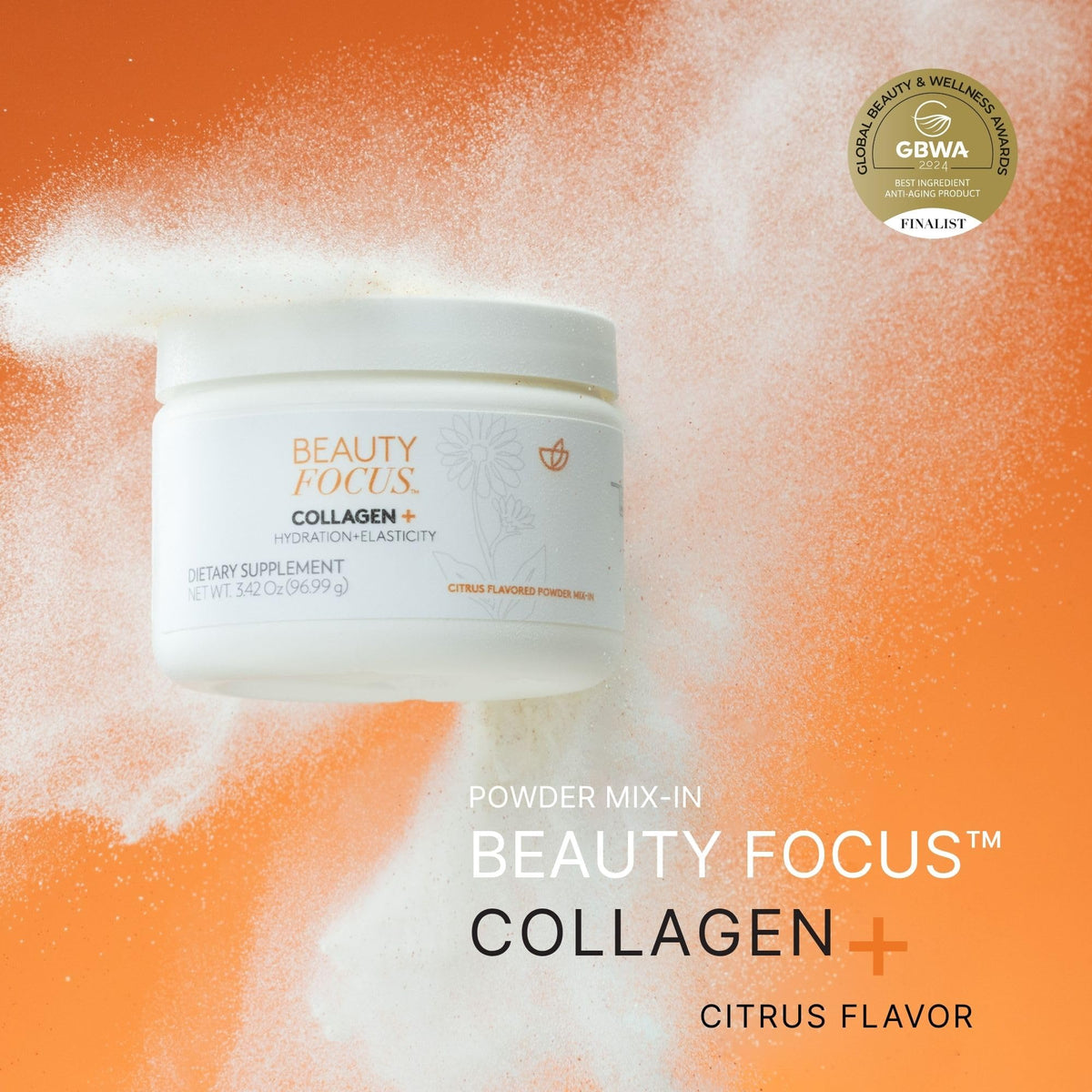 Beauty Focus Nu Skin Collagen+ Powder Mix-in - 30 Servings - image 2