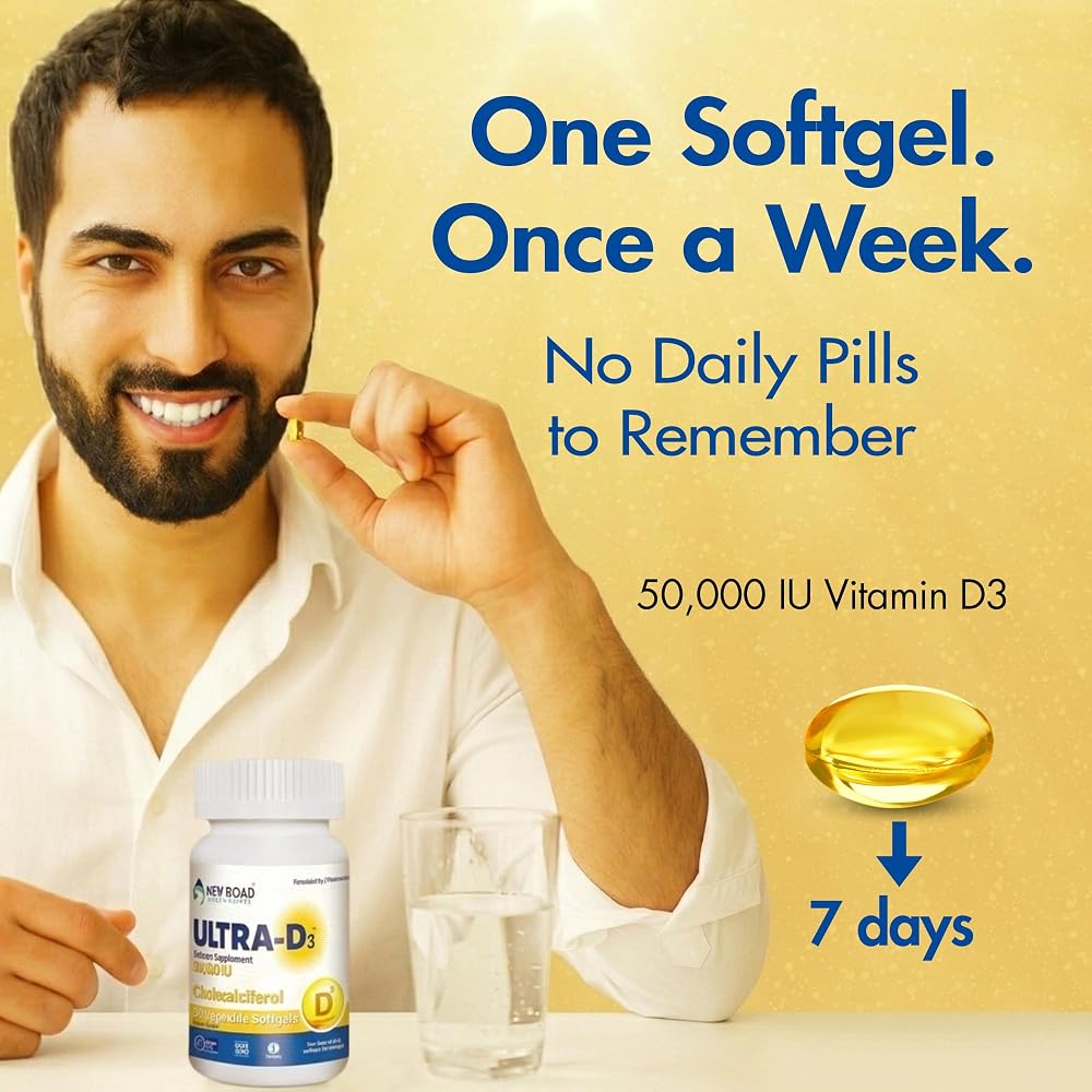 ULTRA-D3 Once-Weekly Vitamin D3 50
