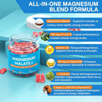 Nextdia Magnesium Malate Gummies with CoQ10