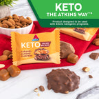 Atkins Caramel Almond Clusters Keto Nutrition Bar - 8 Count - image 8