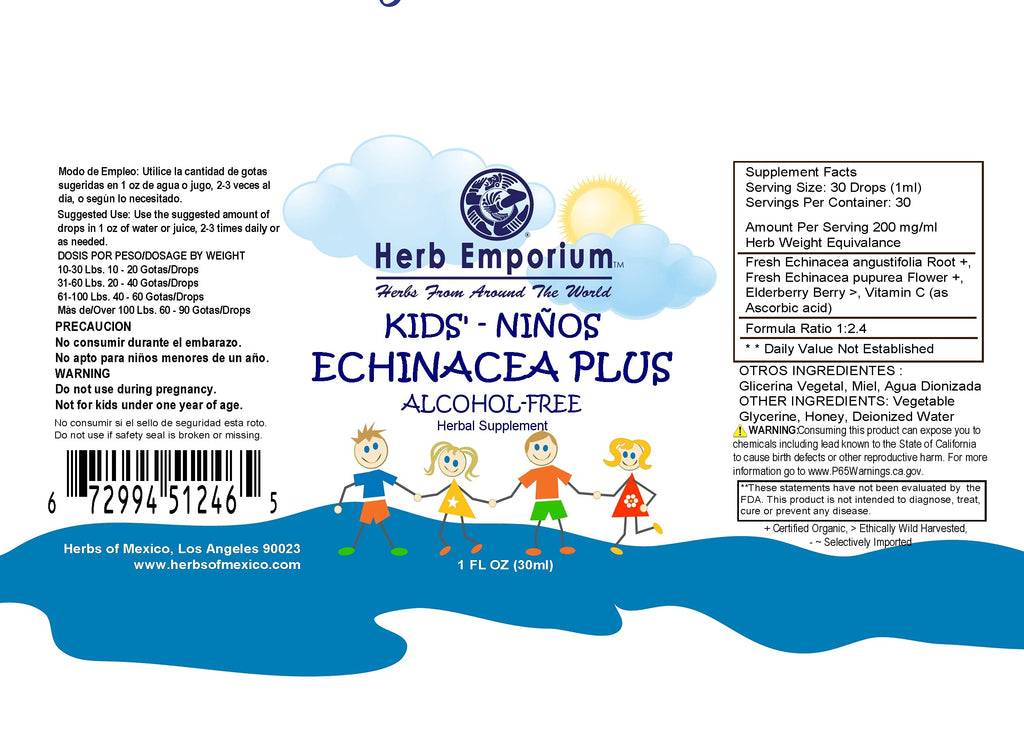 Herb Emporium Kid's Echinacea Plus Extract Immune Support - 1 oz - image 2