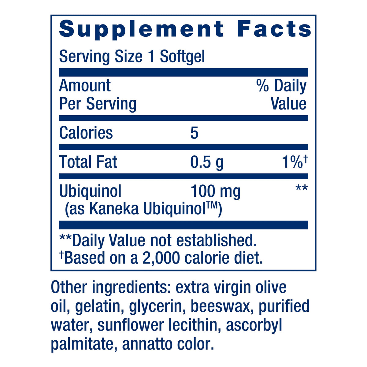 Life Extension Super Ubiquinol CoQ10 100 mg - 60 Softgels - image 3