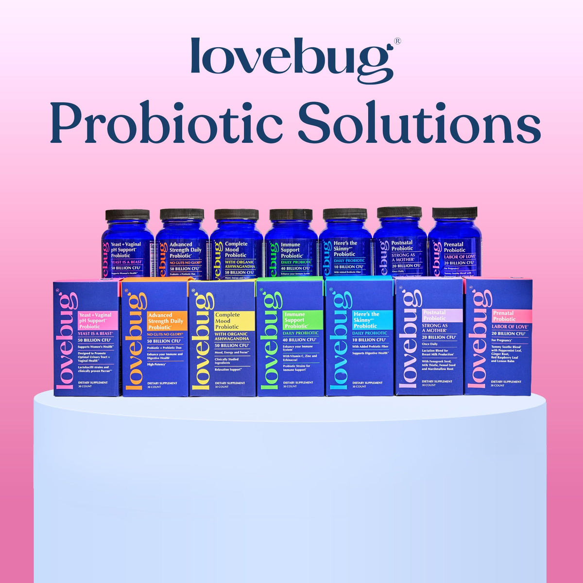 LOVEBUG Prenatal Probiotic 20 Billion CFU - 30 Capsules - image 8