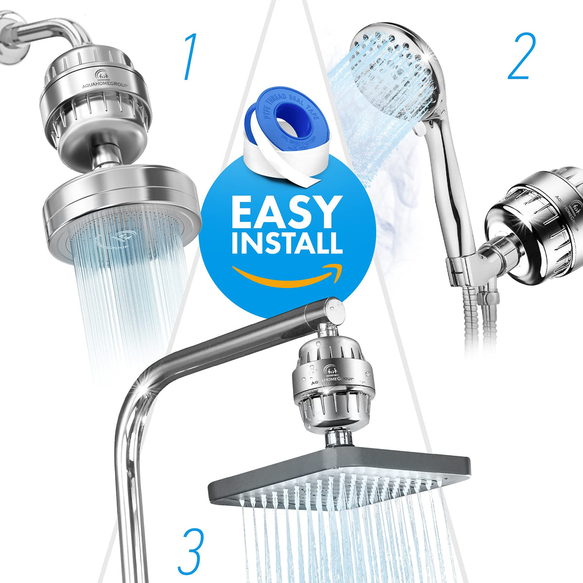 AquaHomeGroup 20-Stage Shower Filter Replacement Cartridge - 2 Pack - image 5