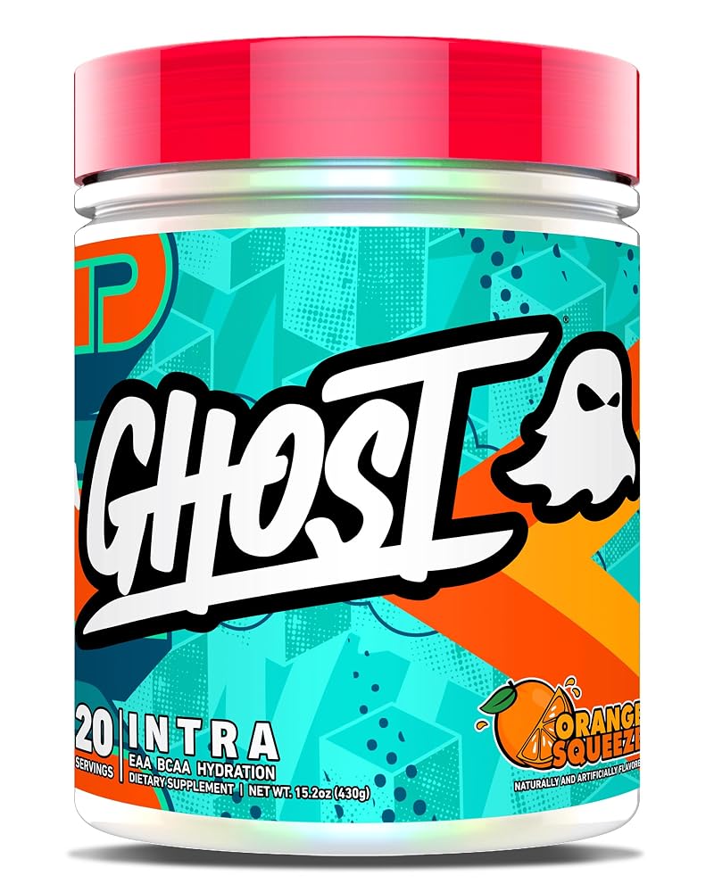 GHOST Intra Workout Powder Drink Mix Orange Squeeze - 20 Servings