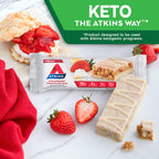 Atkins Strawberry Shortcake Protein Meal Bar - 30 Count - image 7