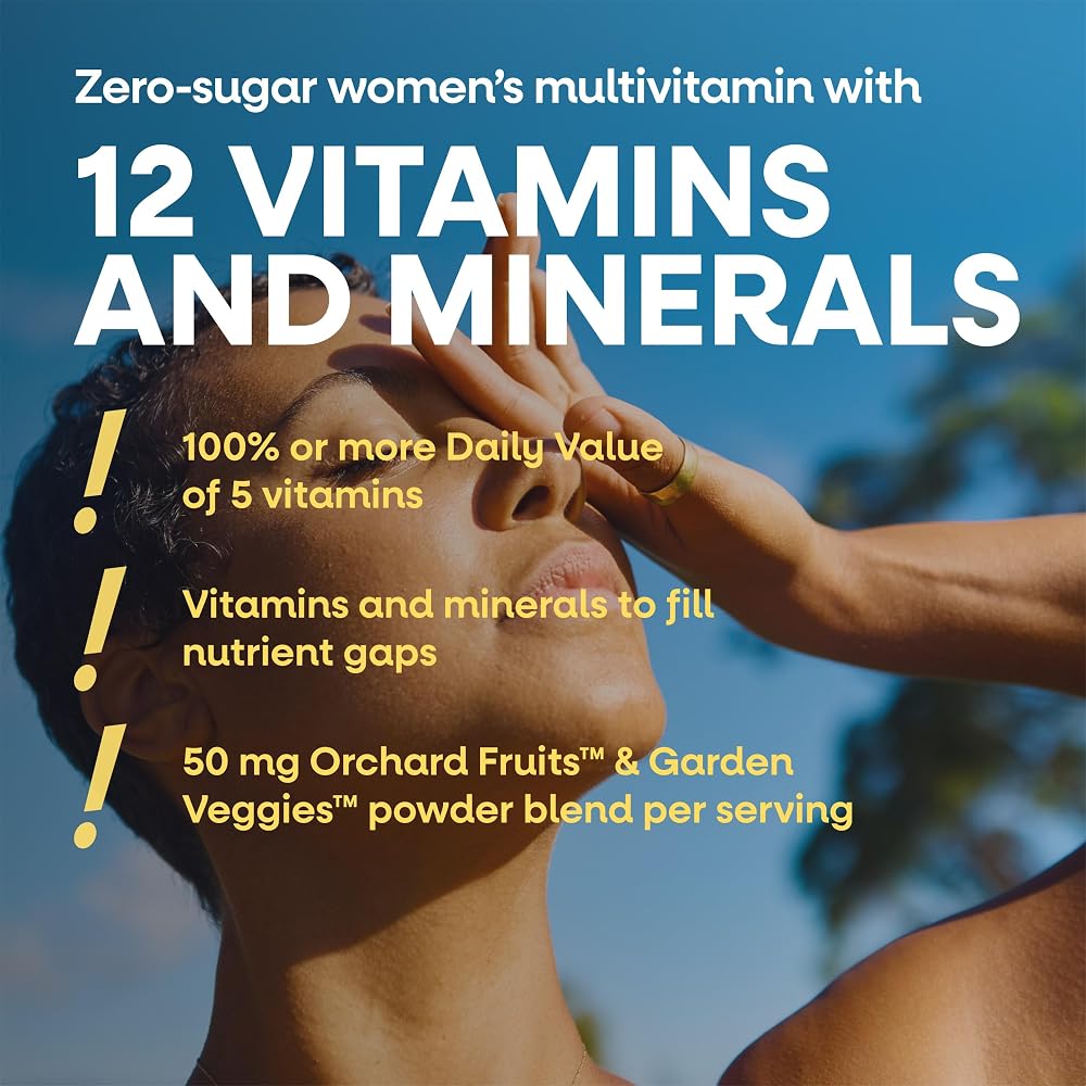 Nature's Way Alive! Zero Sugar Women's Gummy Multivitamin - 80 Gummies - image 4