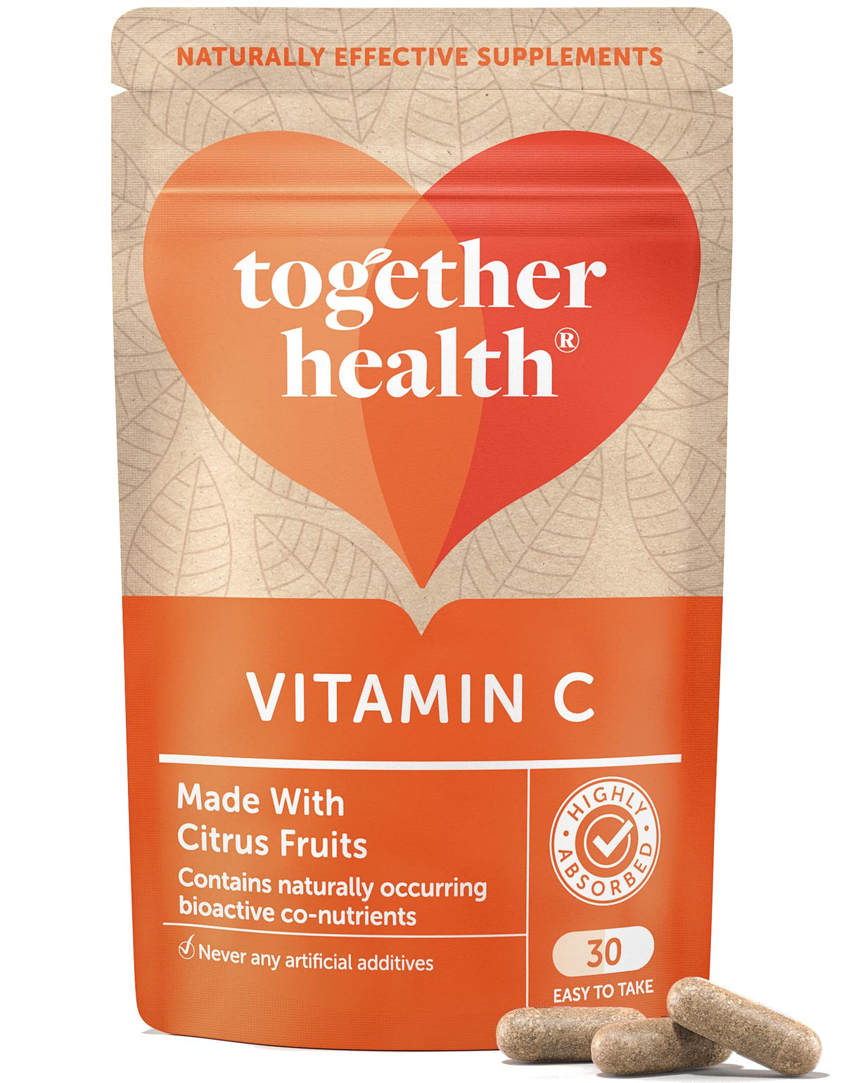 Together Vitamin C with Bioflavonoid - 30 Capsules