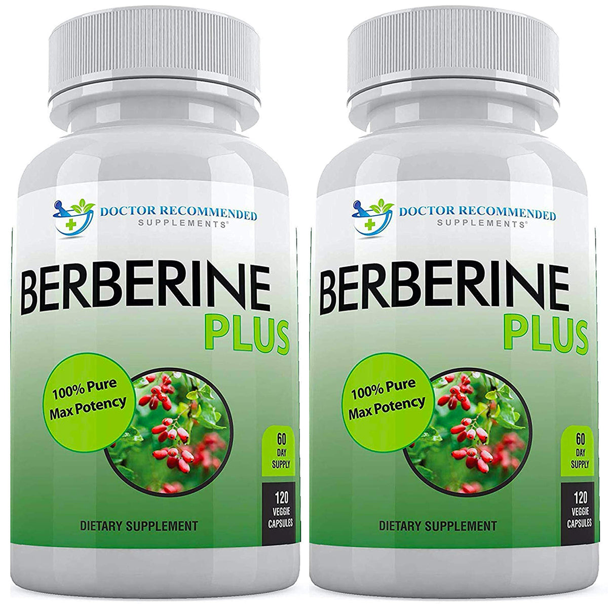 DOCTOR RECOMMENDED SUPPLEMENTS Berberine Plus 1200mg Per Serving